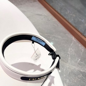 PRADA Прада шляпа с козырьком, кепка, оболочка для волос, большой