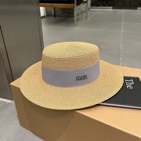 PRADA Пrada, новый шляпа с плоским верхом, окружность головы 57 с