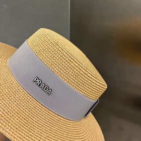 PRADA Пrada, новый шляпа с плоским верхом, окружность головы 57 с