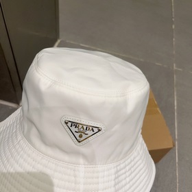 PRADA Рыбацкая кепка, кепка из парусины, обхват головы 57 см