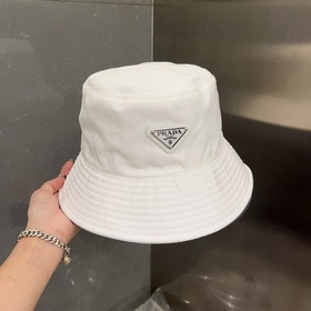 PRADA Рыбацкая кепка, кепка из парусины, обхват головы 57 см