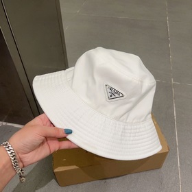 PRADA Рыбацкая кепка, кепка из парусины, обхват головы 57 см