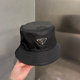 PRADA Рыбацкая кепка, кепка из парусины, обхват головы 57 см