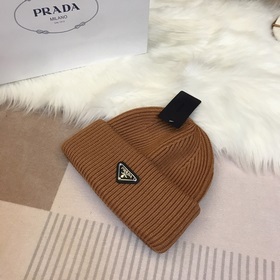 PRADA 2023 осенне-зимняя коллекция вязаных шапок, чрезвычайно поп