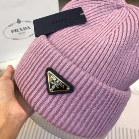 PRADA 2023 осенне-зимняя коллекция вязаных шапок, чрезвычайно поп