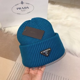 PRADA 2023 осенне-зимняя коллекция вязаных шапок, чрезвычайно поп