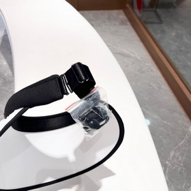 PRADA, шляпа с широкими полями, черно-белая, очень популярная мод