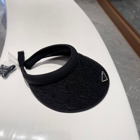 PRADA, шляпа с широкими полями, черно-белая, очень популярная мод
