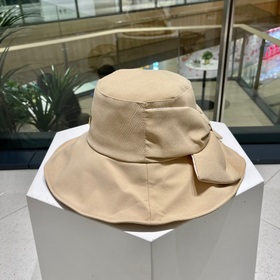 Prada женская модная шляпа с бабочкой, летняя шляпа с широкими по