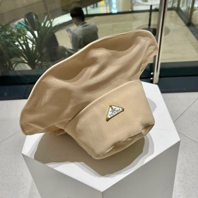 Prada женская модная шляпа с бабочкой, летняя шляпа с широкими по