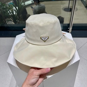 Prada женская модная шляпа с бабочкой, летняя шляпа с широкими по