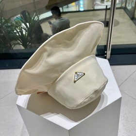 Prada женская модная шляпа с бабочкой, летняя шляпа с широкими по
