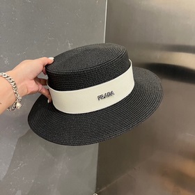PRADA Пrada, новый шляпа с плоским верхом, окружность головы 57 с