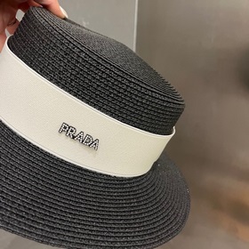 PRADA Пrada, новый шляпа с плоским верхом, окружность головы 57 с