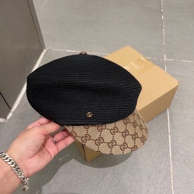 Шляпа Prada из соломы, высокое качество, очень красивая форма, мн