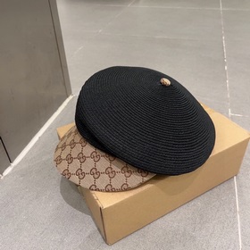 Шляпа Prada из соломы, высокое качество, очень красивая форма, мн