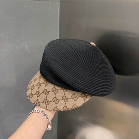 Шляпа Prada из соломы, высокое качество, очень красивая форма, мн