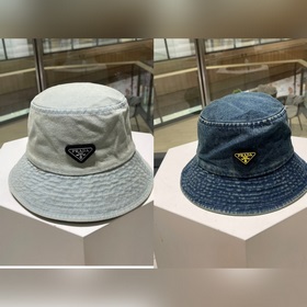 PRADA Прада Женская весенняя/летняя легкая кепка в стиле рыбацкой