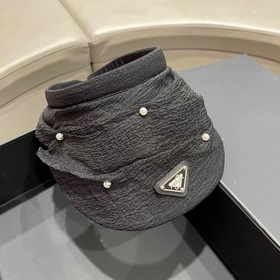 PRADA Прада Женская шляпа с широкими полями защитой от ультрафиол