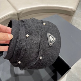 PRADA Прада Женская шляпа с широкими полями защитой от ультрафиол