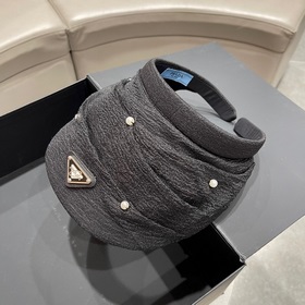 PRADA Прада Женская шляпа с широкими полями защитой от ультрафиол