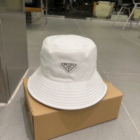 PRADA Рыбацкая кепка, кепка из парусины, обхват головы 57 см