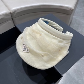PRADA Прада Женская шляпа с широкими полями защитой от ультрафиол