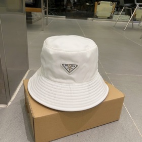 PRADA Рыбацкая кепка, кепка из парусины, обхват головы 57 см
