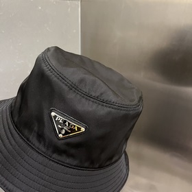 PRADA Рыбацкая кепка, кепка из парусины, обхват головы 57 см