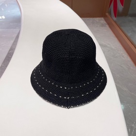 PRADA Пrada Тонкая рыбацкая шляпа для женщин, летняя шляпа от сол
