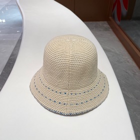 PRADA Пrada Тонкая рыбацкая шляпа для женщин, летняя шляпа от сол