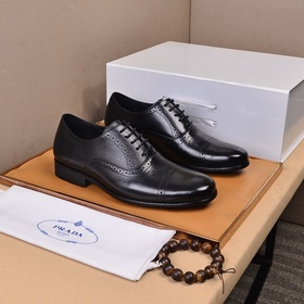 Торговая марка товара： Prada «Prada» Оригинальные кожаные туфли д