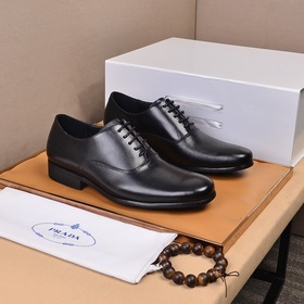 Торговая марка товара： Prada «Prada» Оригинальные кожаные туфли д