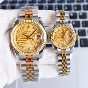 Серия Rolex Datejust, парные часы для влюбленных, швейцарский мех