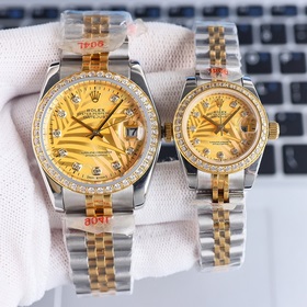 Серия Rolex Datejust, парные часы для влюбленных, швейцарский мех