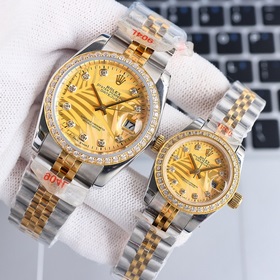 Серия Rolex Datejust, парные часы для влюбленных, швейцарский мех