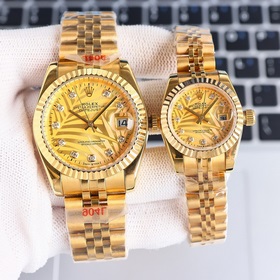 Серия Rolex Datejust, парные часы для влюбленных, швейцарский мех