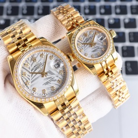 Серия Rolex Datejust, парные часы для влюбленных, швейцарский мех