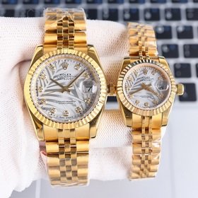 Серия Rolex Datejust, парные часы для влюбленных, швейцарский мех