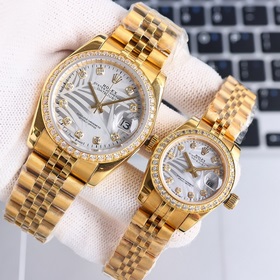 Серия Rolex Datejust, парные часы для влюбленных, швейцарский мех