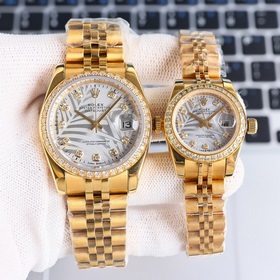 Серия Rolex Datejust, парные часы для влюбленных, швейцарский мех