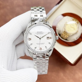 Роскошные мужские часы Rolex, классический дизайн с тремя стрелка