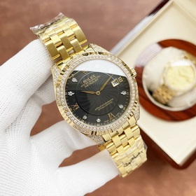 Роскошные мужские часы Rolex, классический дизайн с тремя стрелка