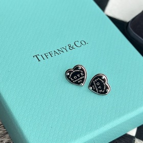 C2140 Tiffany Новая модель Классические серьги-гвоздики в форме с