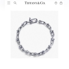 Браслет Tiffany HardWear с цепочкой, универсальный размер. Не сто