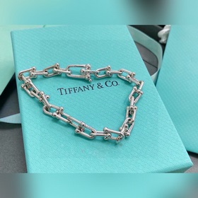 Браслет Tiffany HardWear с цепочкой, универсальный размер. Не сто