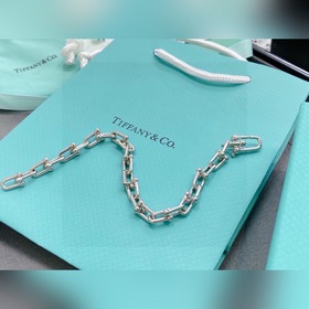 Браслет Tiffany HardWear с цепочкой, универсальный размер. Не сто