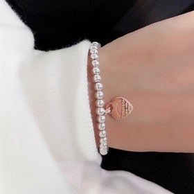 Браслет из чистого серебра 925 пробы Tiffany & Co. Браслет Ti
