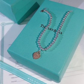 Браслет из чистого серебра 925 пробы Tiffany & Co. Браслет Ti