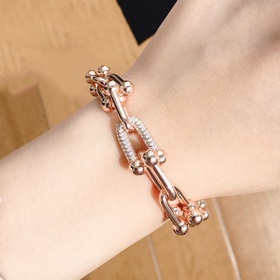 Tiffany Грубый браслет сочленениями. Все известные блогеры Tiffan